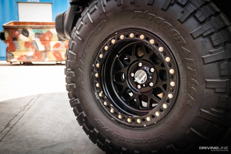 Nitto 37 inch Ridge Grappler tires on KMC wheels