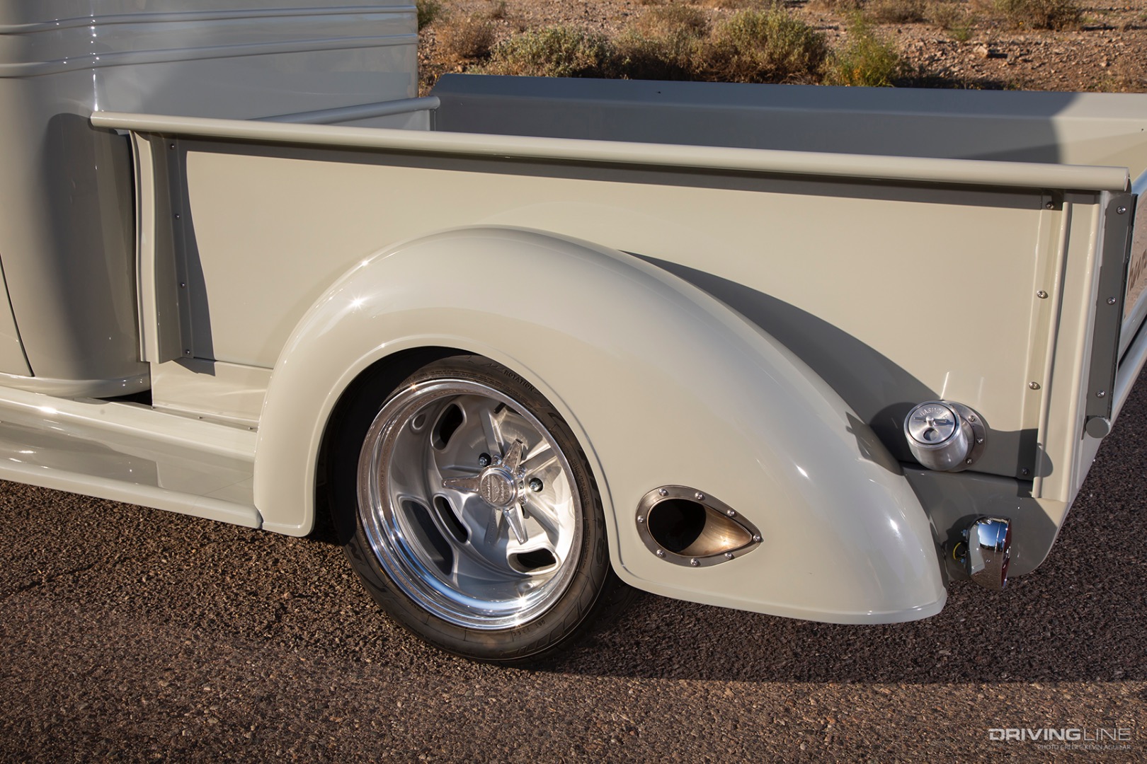 Nitto NT555 G2 tires of Chris Hubble's '37 Chevy Pickup