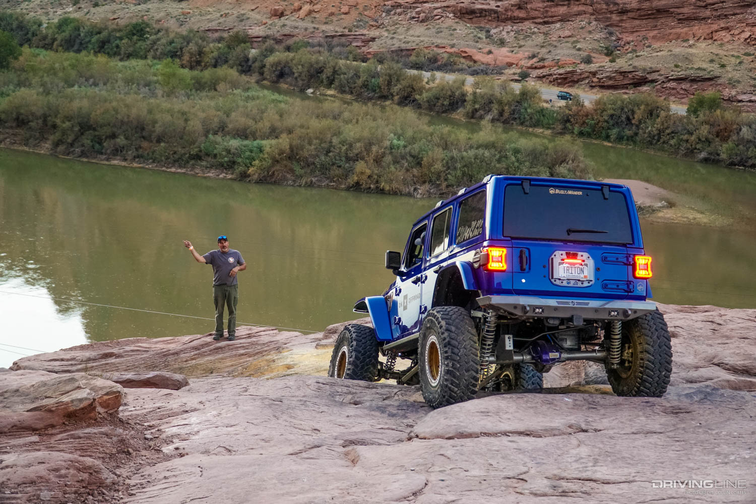 Collin Coates in the Triton JL on Nitto Trail Grappler Tires