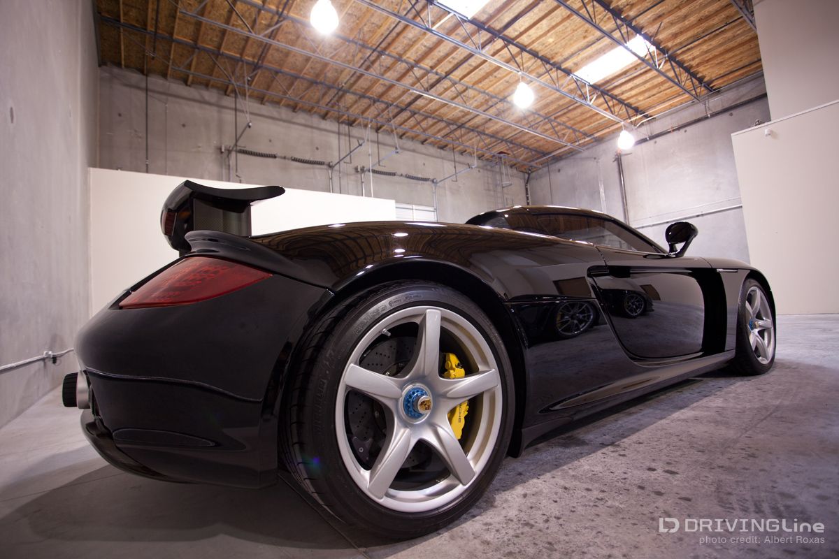 Porsche Carrera GT side profile