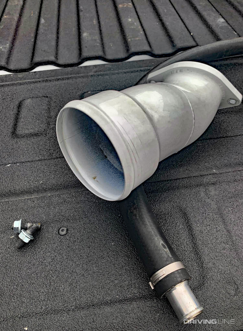 WC Fab L5P Duramax Turbo Intake Horn