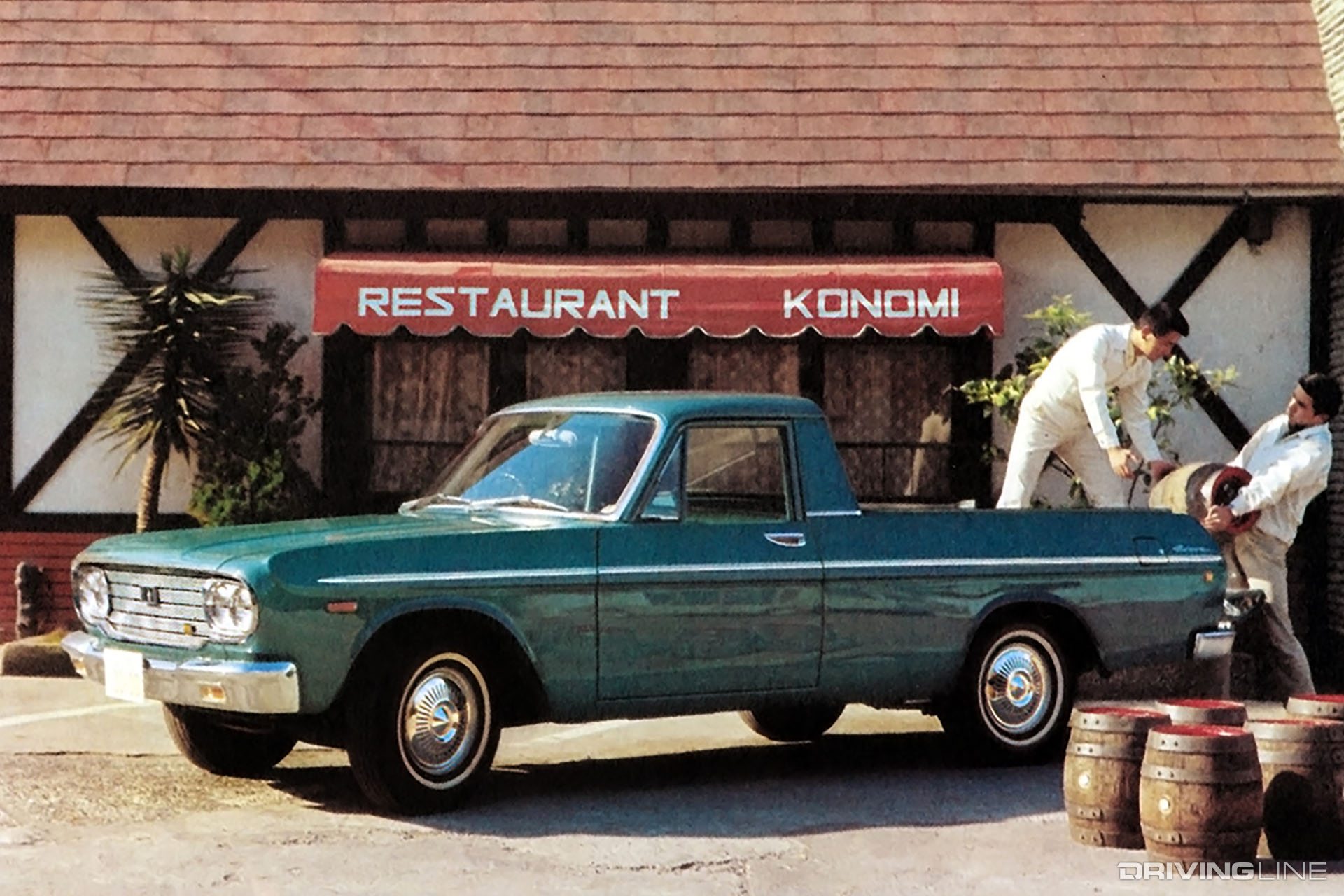 Toyota Crown Pickup S40 Green