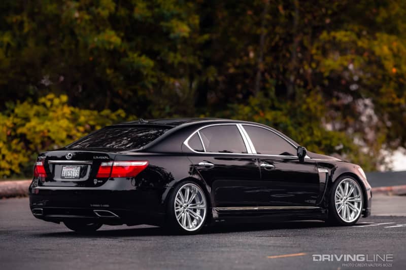 Lawrence Ojas's AIMGAIN-equipped LS460 is the epitome of the Lexus VIP styling