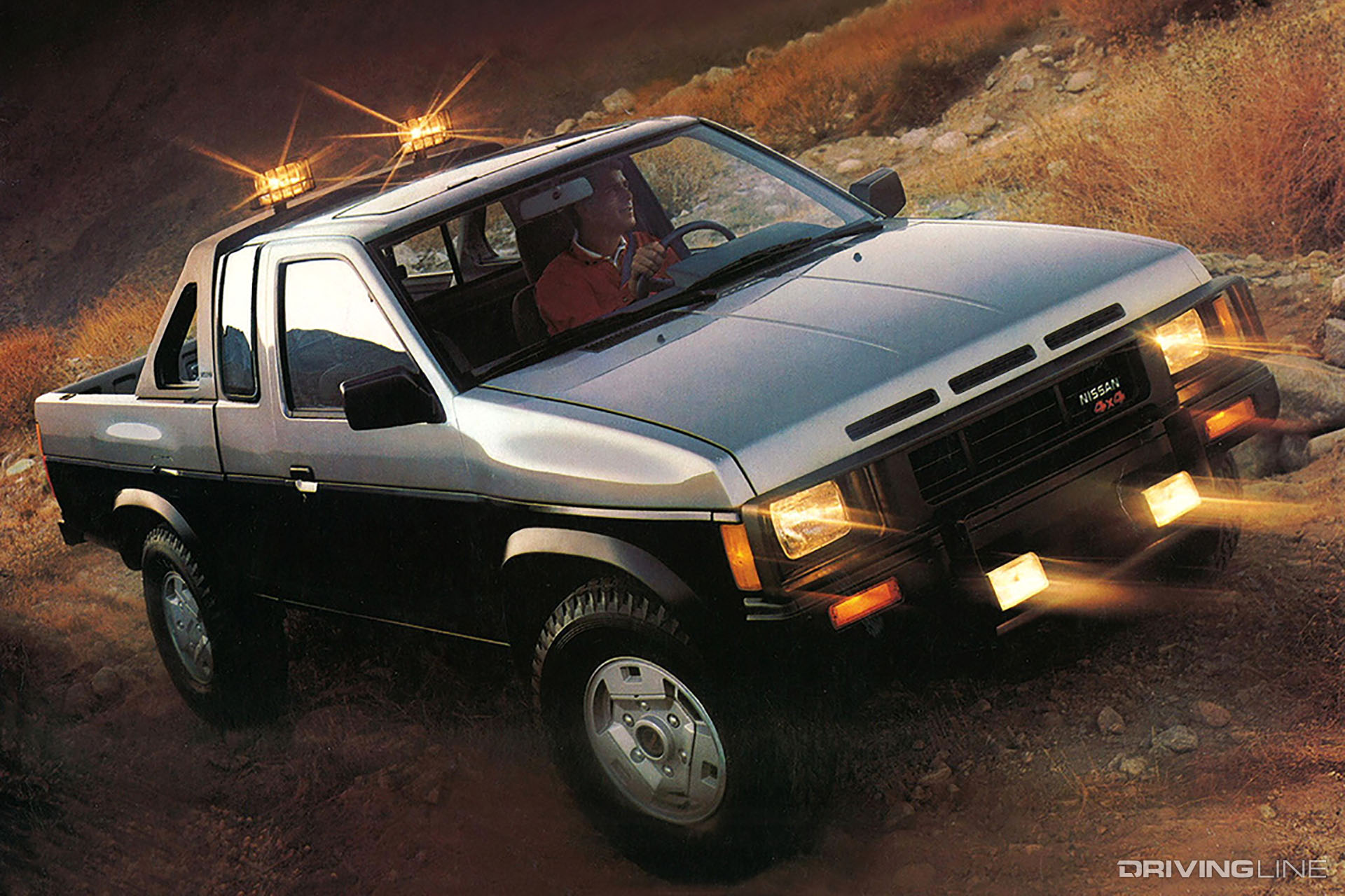 Nissan Frontier 4x4 in Desert