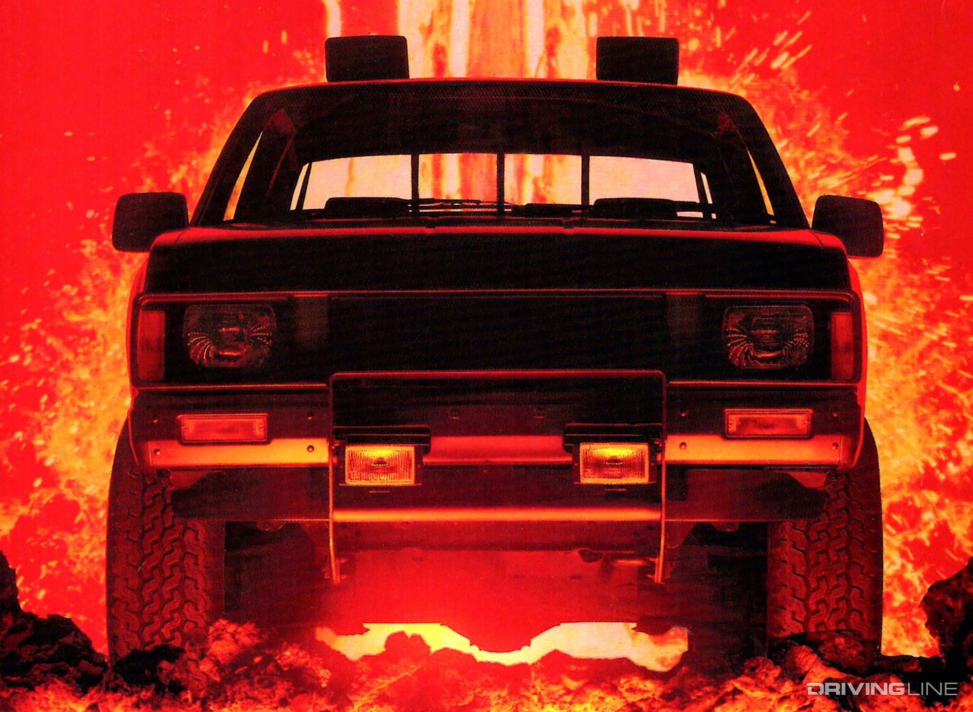 Nissan Hardbody Front View