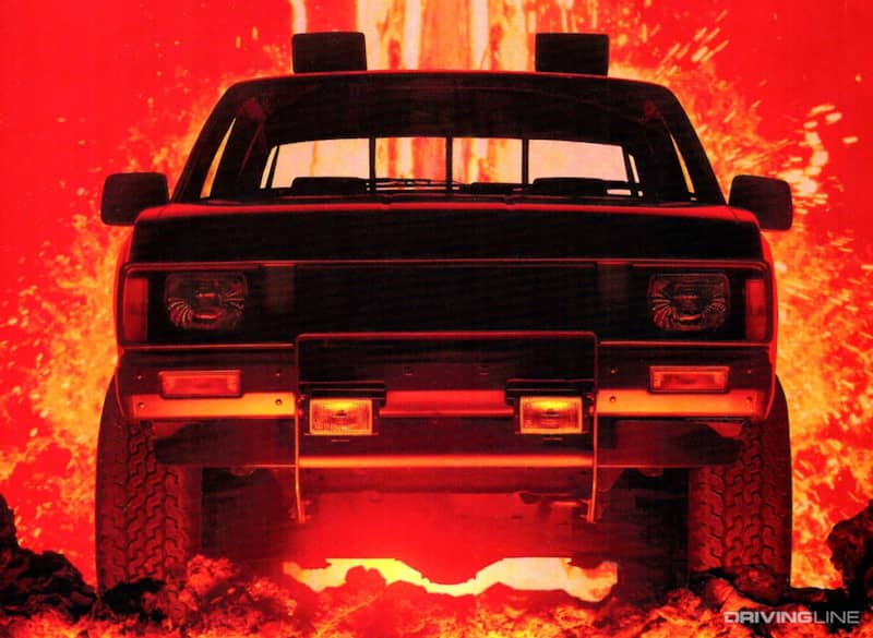 Nissan Hardbody Front View