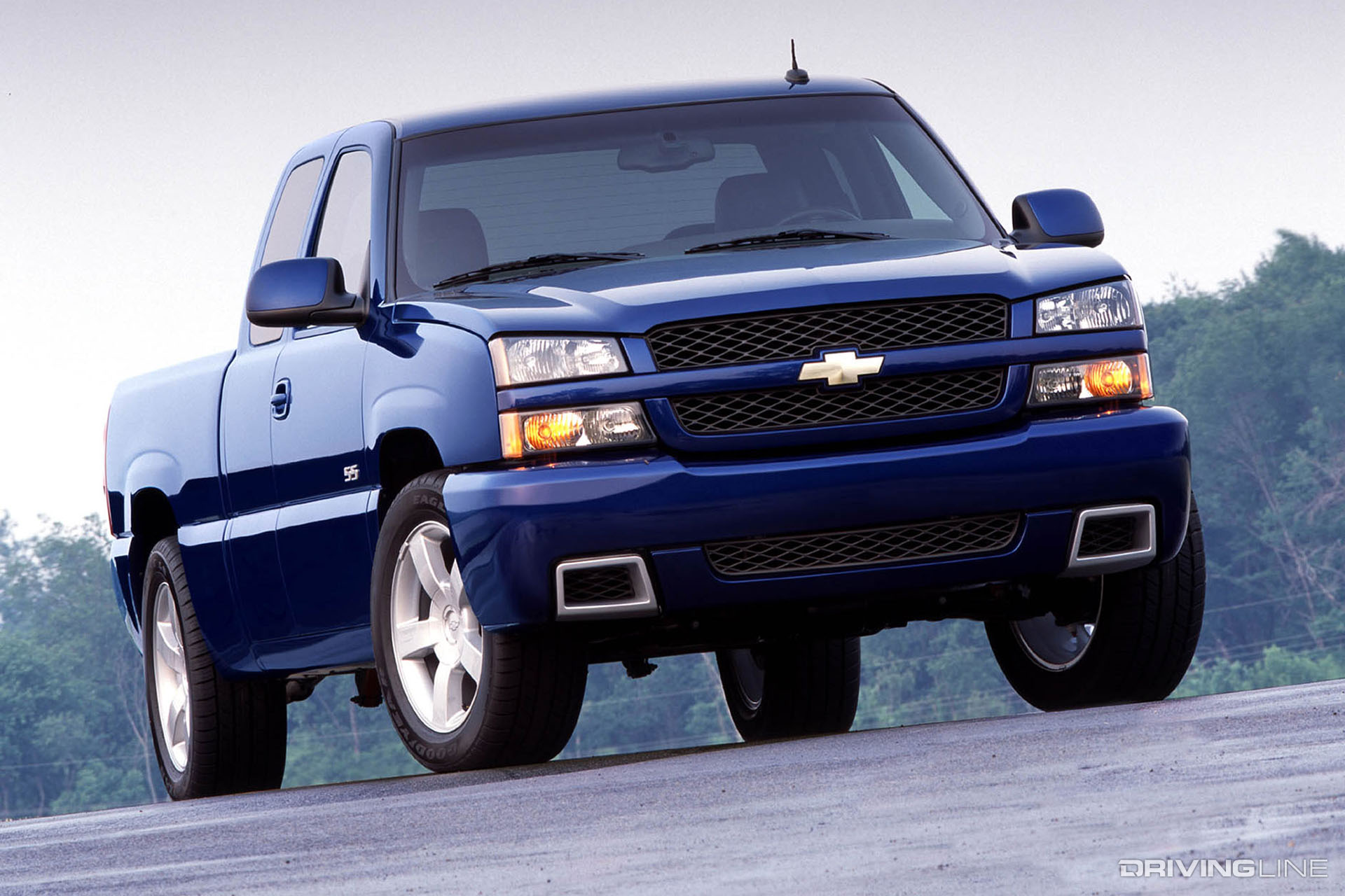 2003 Chevy Silverado SS Blue