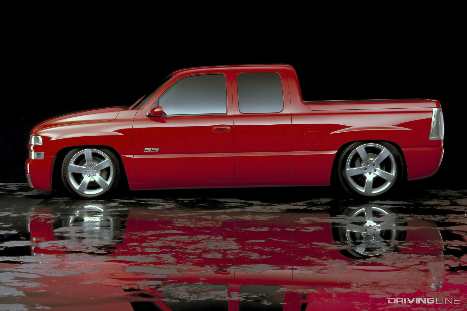 2000 Chevy Silverado SS Concept Side View