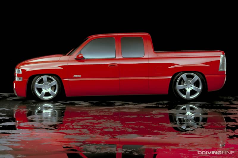 2000 Chevy Silverado SS Concept Side View