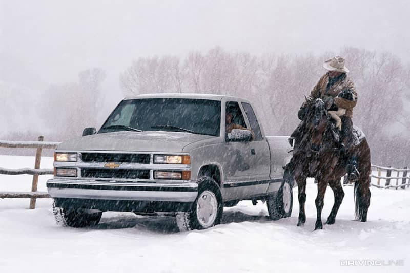 Chevrolet full-size truck with 4.3 V6