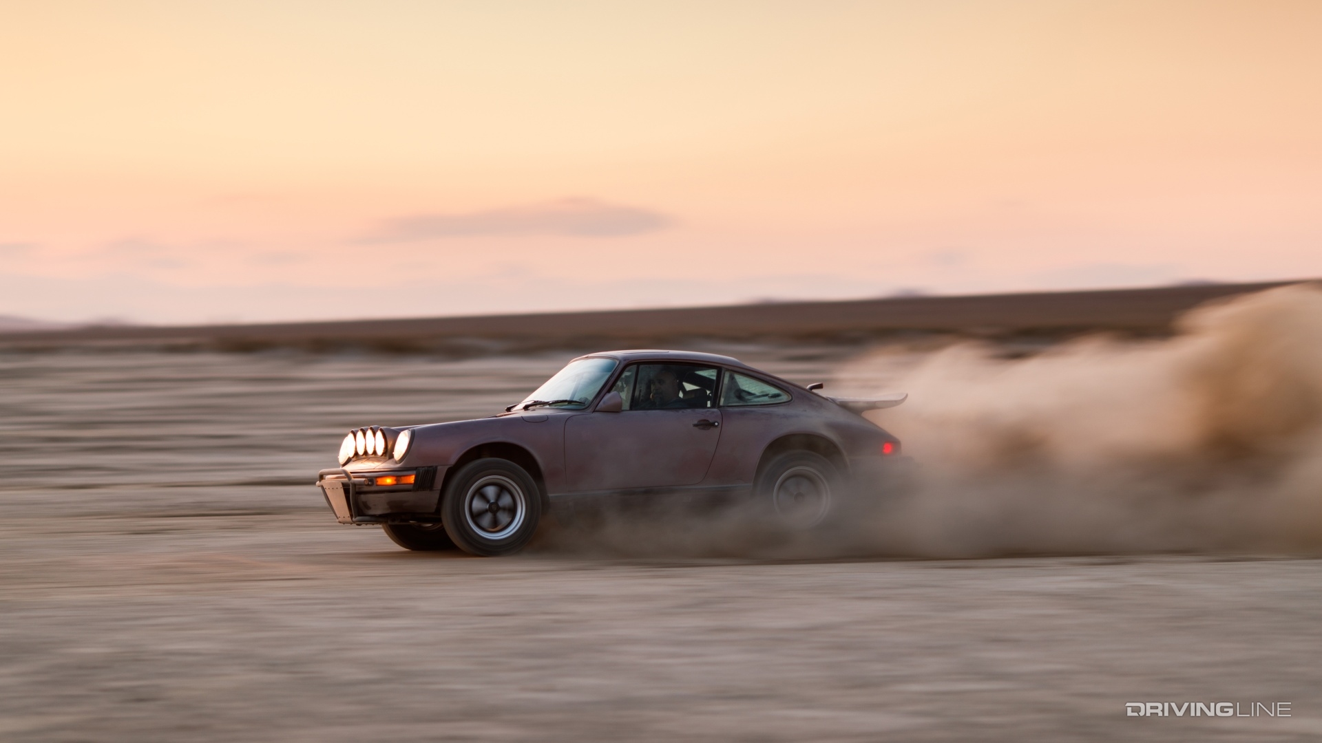 Porsche 3.2 Carrera Safari build desert