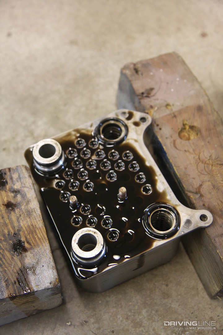 Oil Cooler Heat Exchanger Power Stroke Diesel