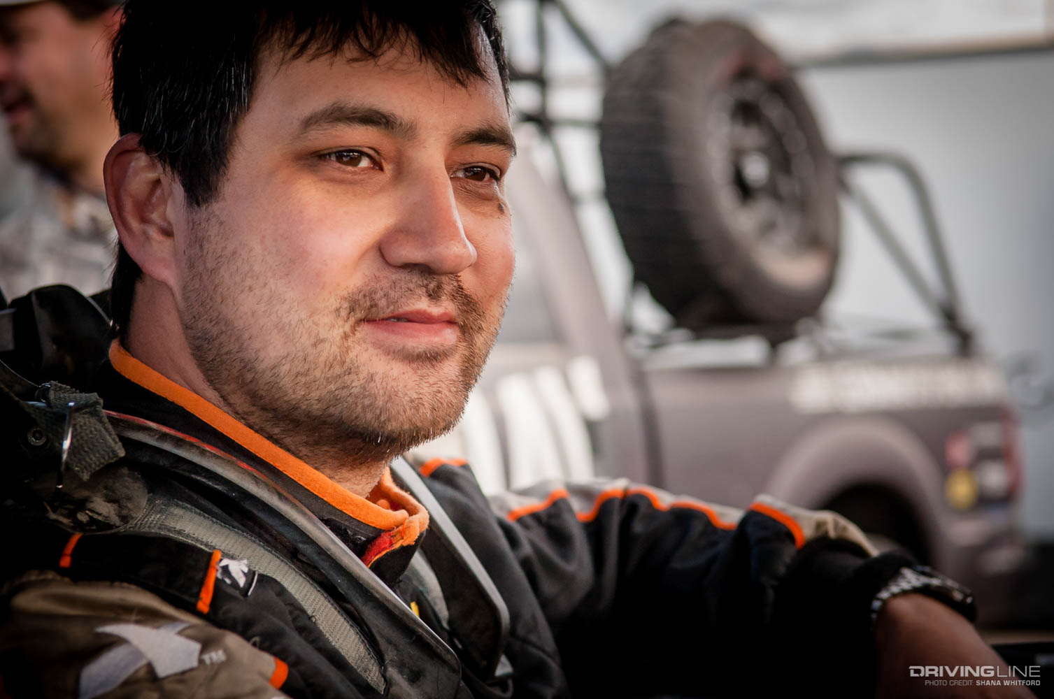 Paul Horschel in his Ultra4 racecar