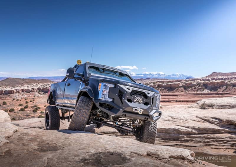 Fab fours ford f250 super duty 40s vicowl offroad moab