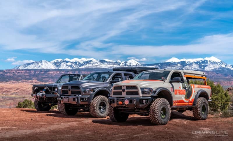 ram 2500 40s moab offroad