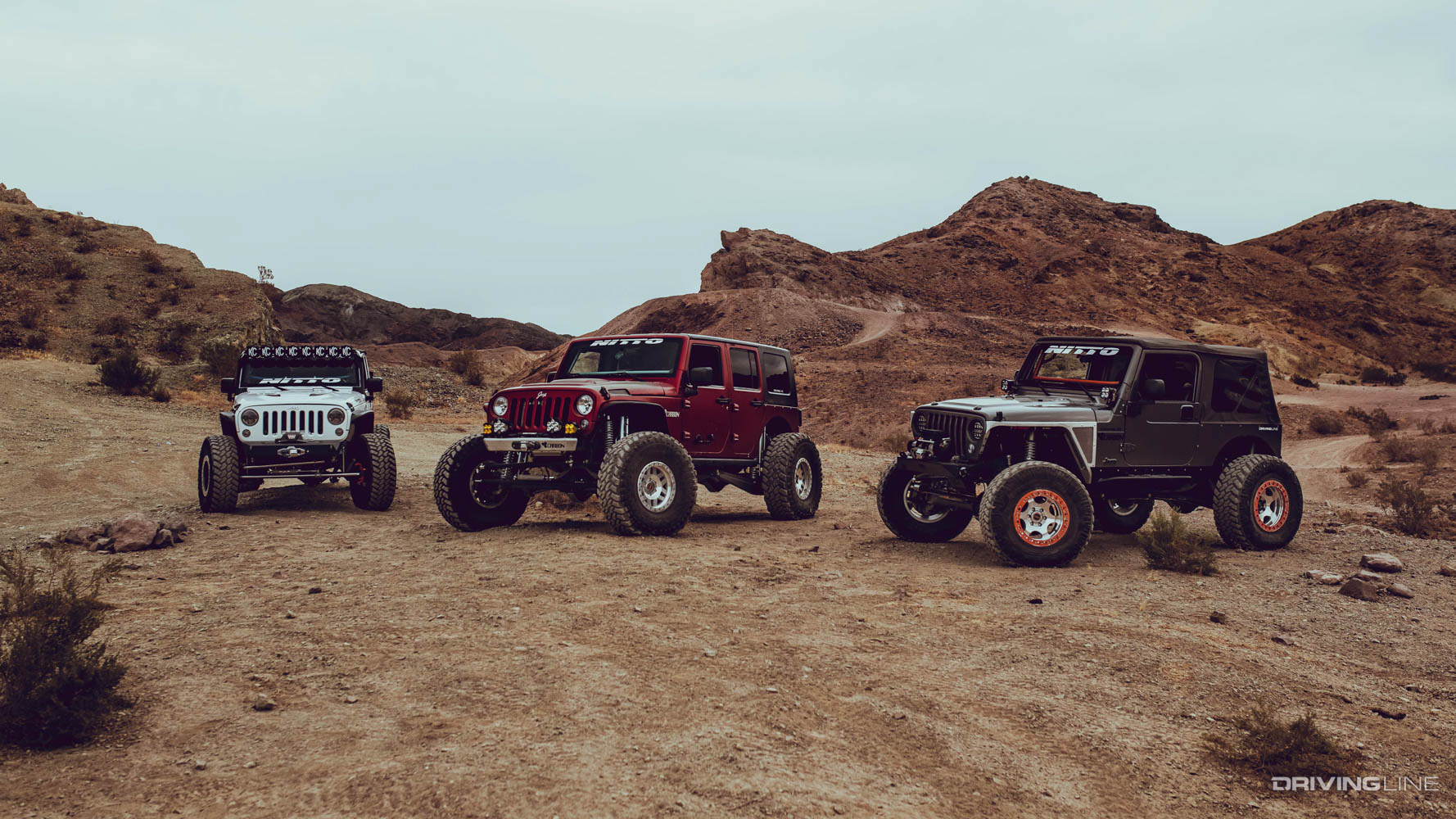 Jeep JKU, JK and JT on Nitto Trail Grappler Tires