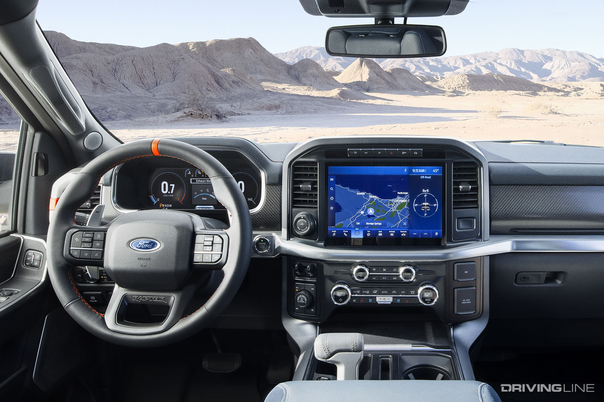 2021 Ford Raptor Interior
