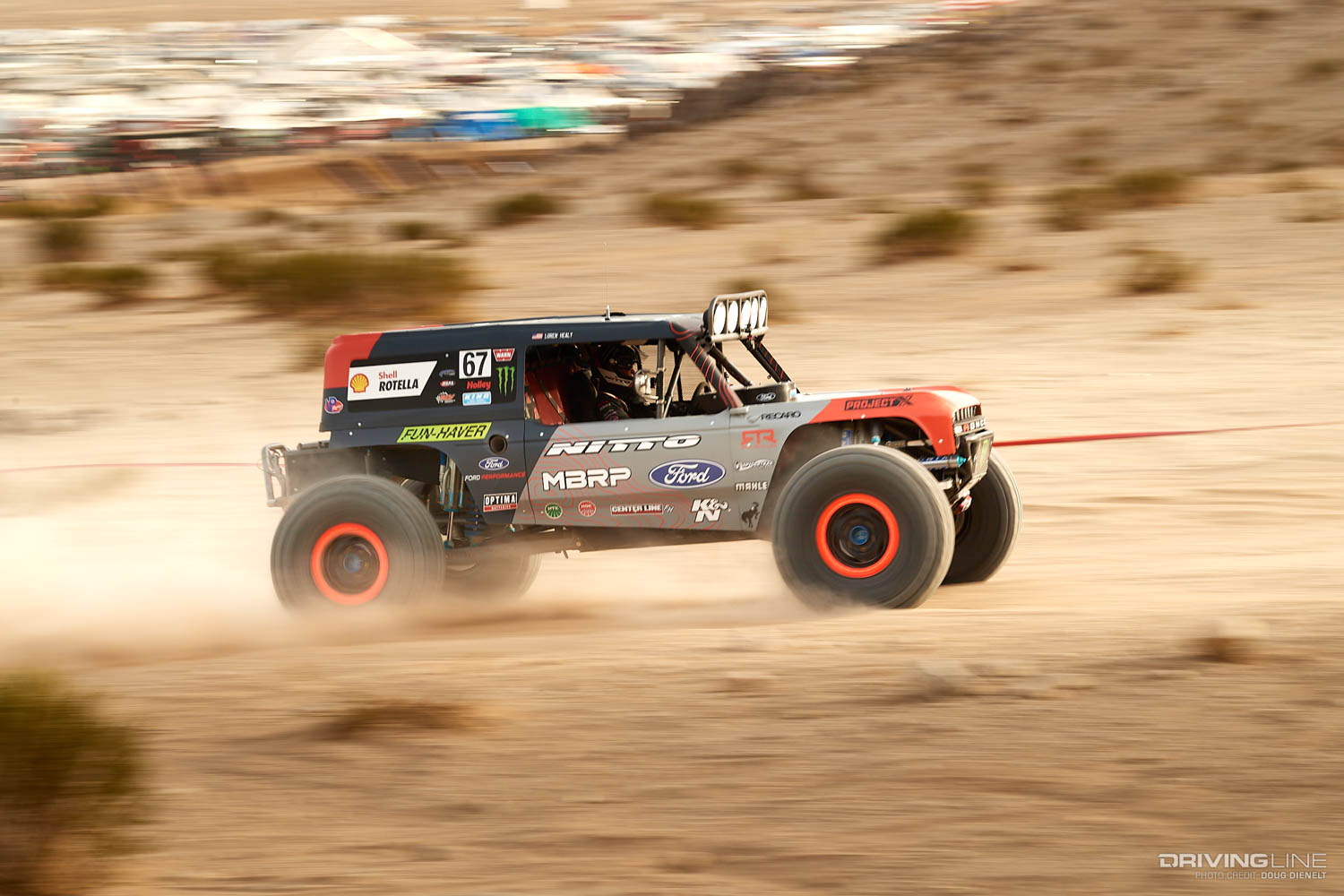 Loren Healy qualifying at 2021 Ultra4 King of the Hammers