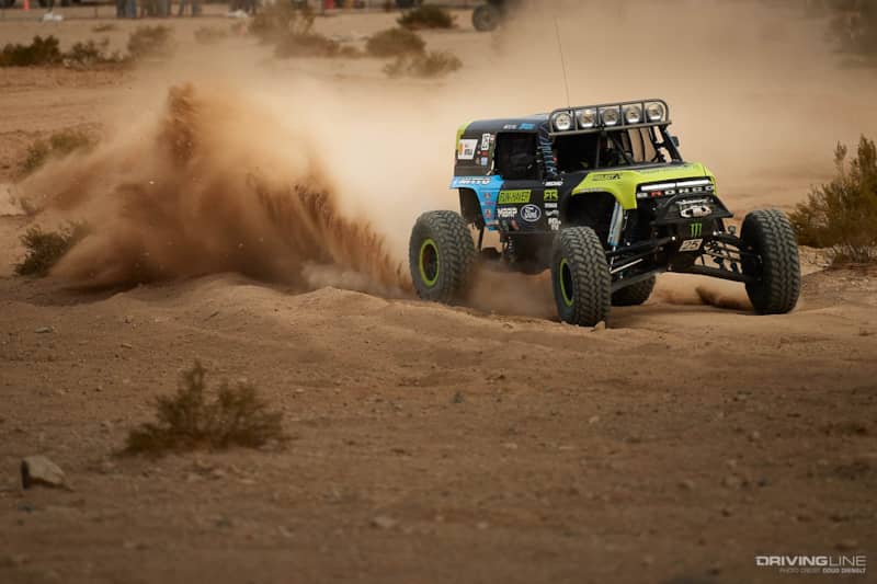 Vaughn Gittin Jr. racing during Qualifying Ultra4 King of the Hammers 2021