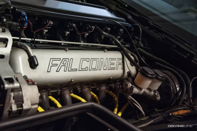Chevrolet Corvette ZR12 Falconer engine