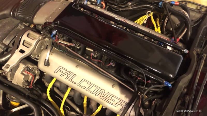 Falconer engine Chevrolet Corvette ZR12 Falconer V12