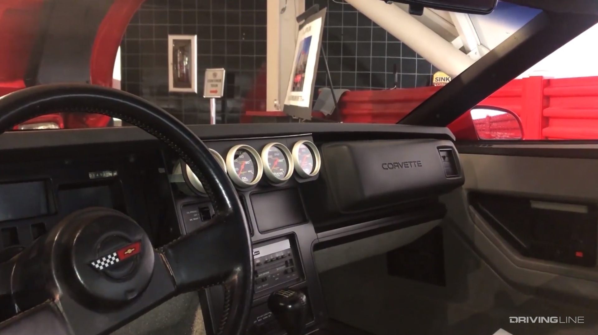 Chevrolet Corvette ZR12 Falconer cockpit