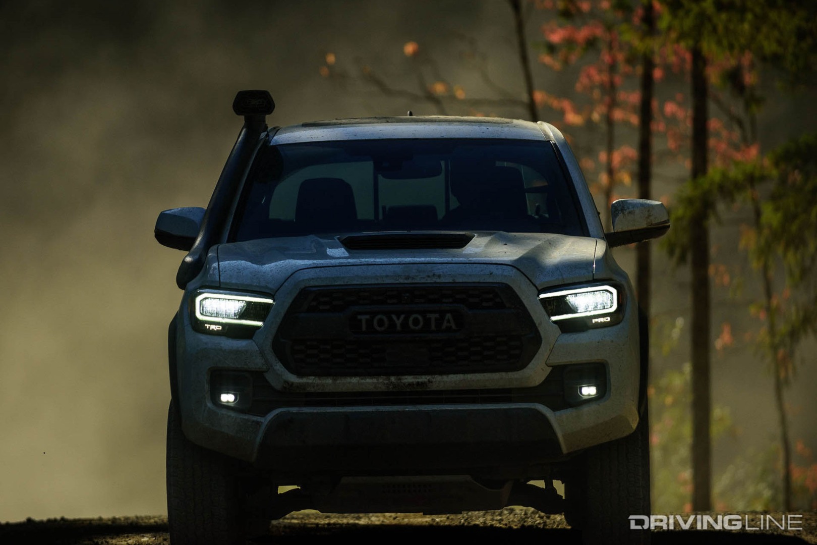 Toyota Tacoma head-on view