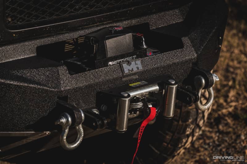 Smittybilt bumper and winch for FJ Cruiser