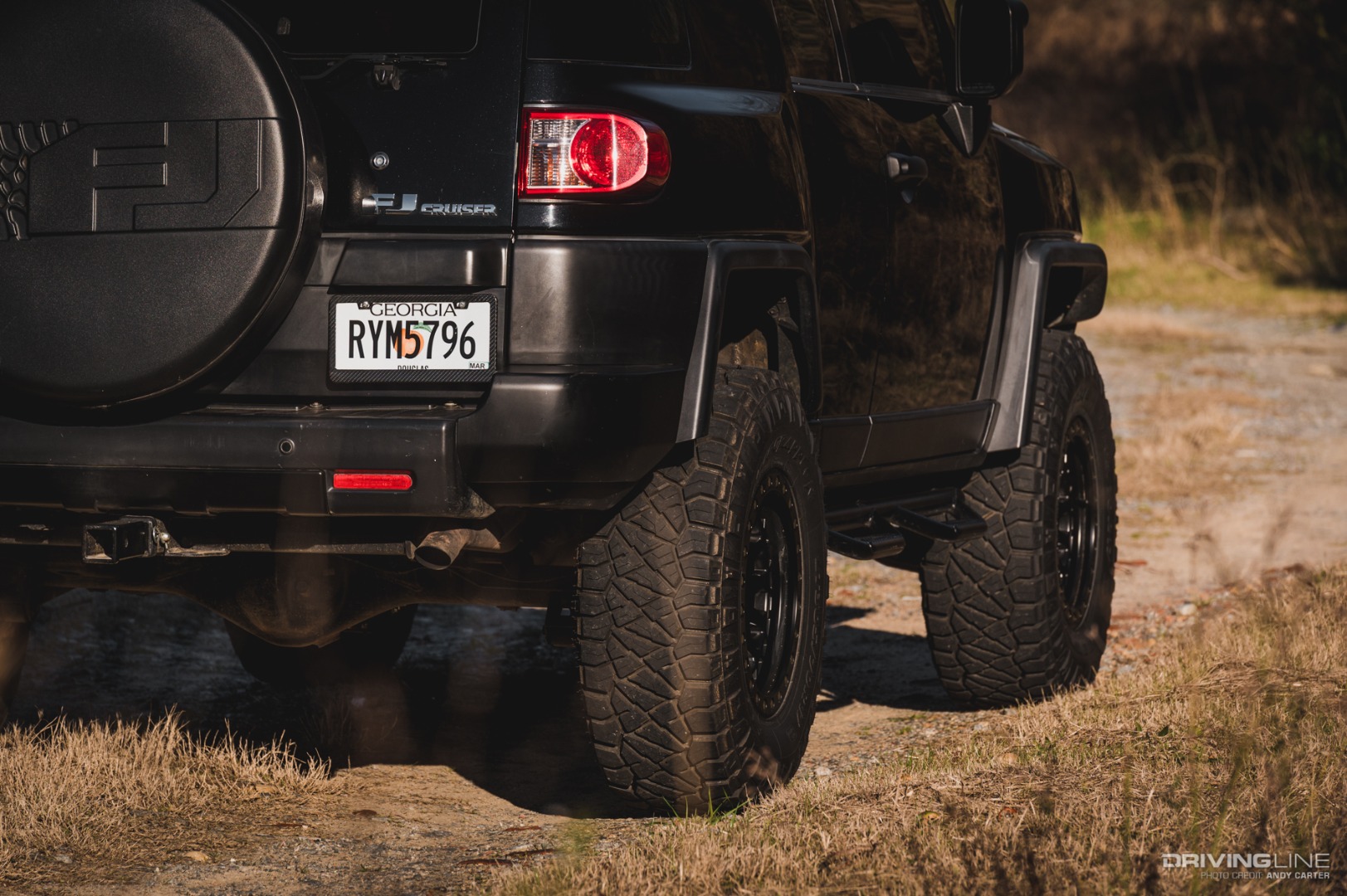 Lifted Toyota FJ Cruiser with Nitto Ridge Grappler