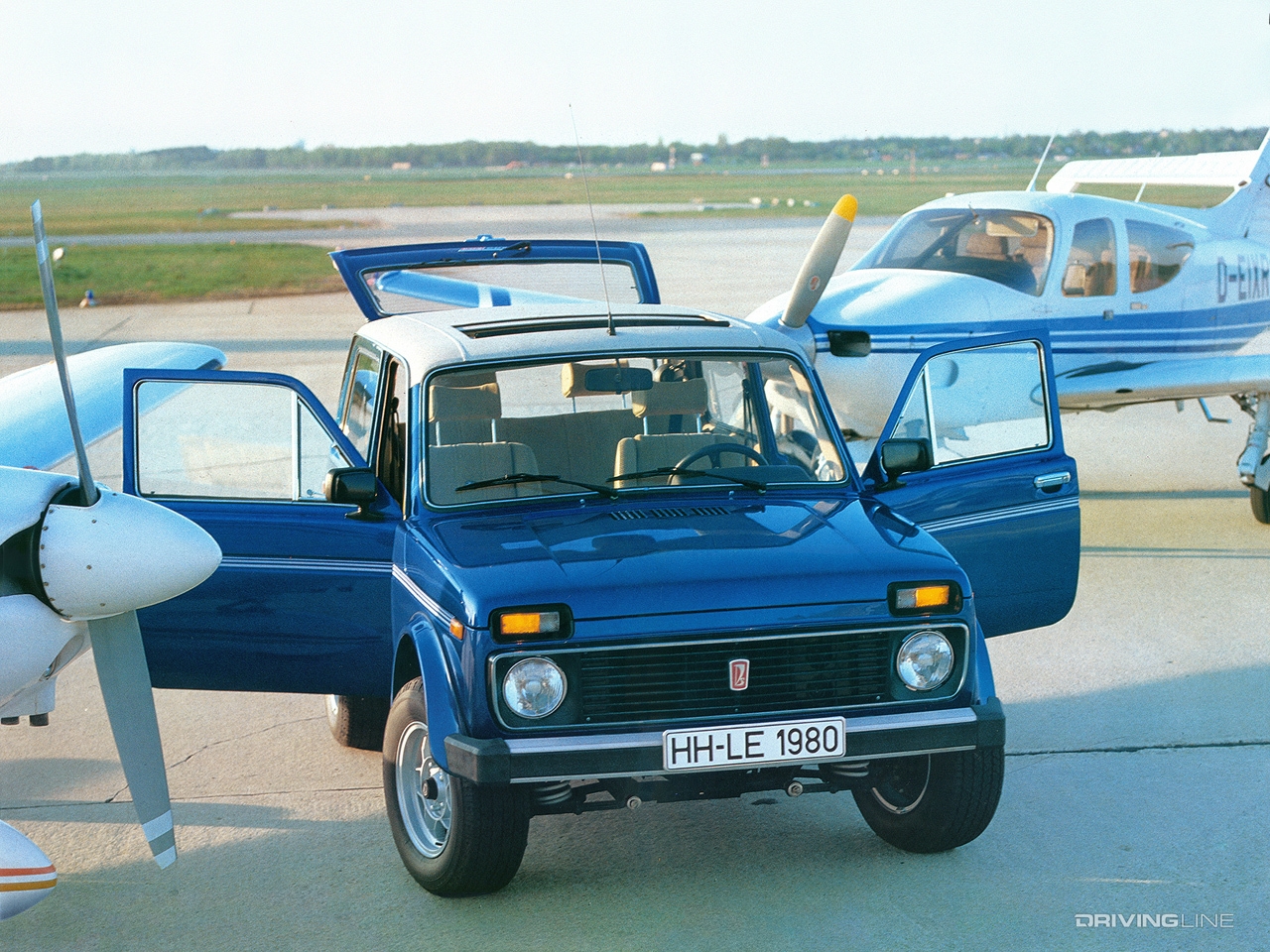 Lada Niva airplanes