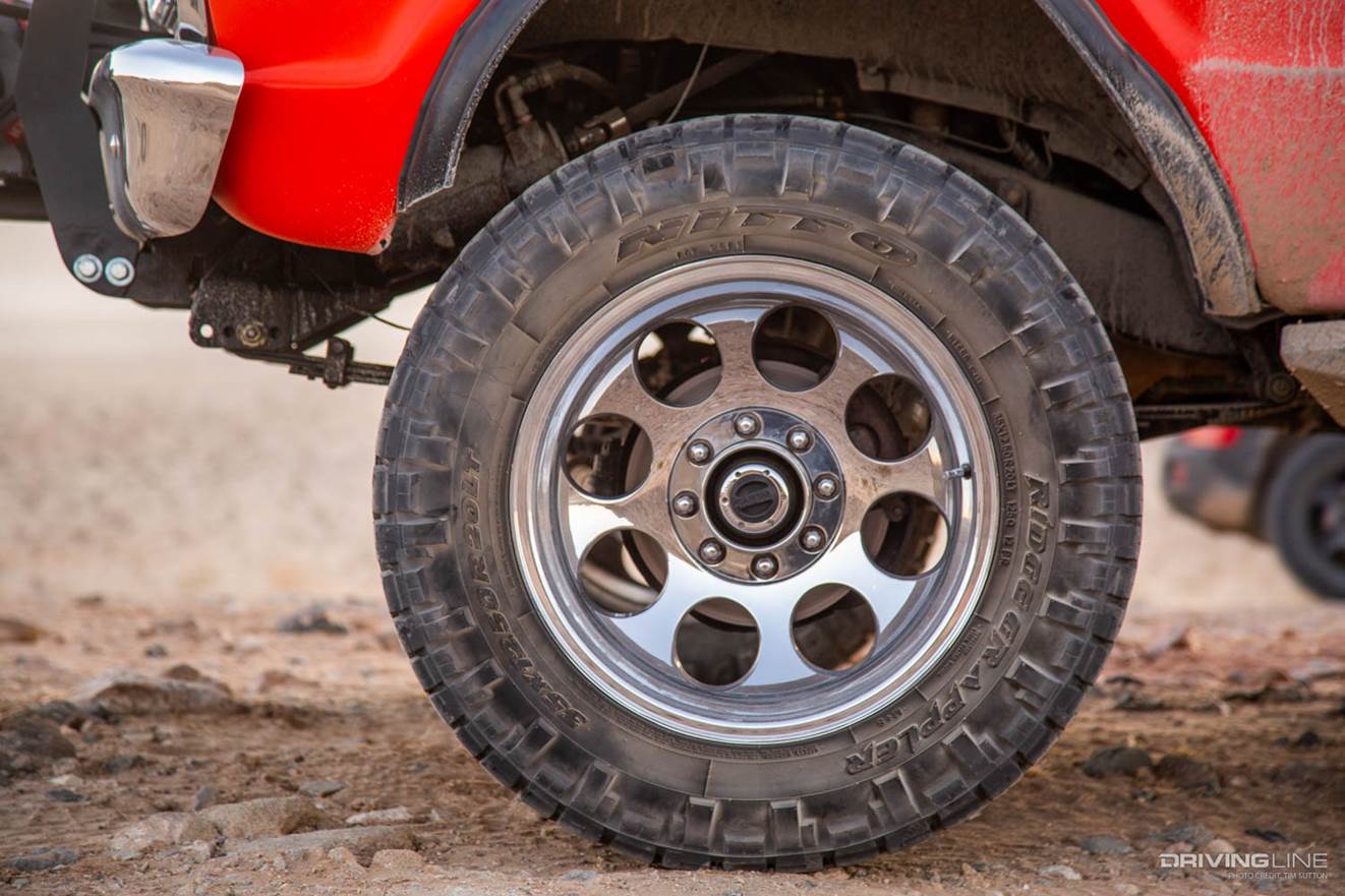 Nitto Ridge Grappler Tires on a custom lifted suburban