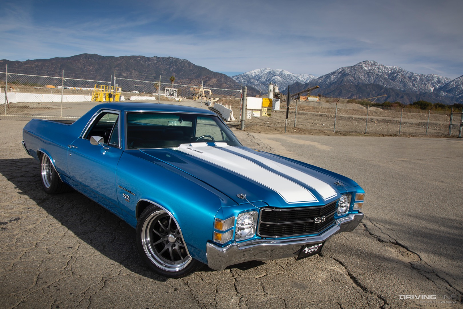Front of Chris Plump's ’71 Chevy El Camino