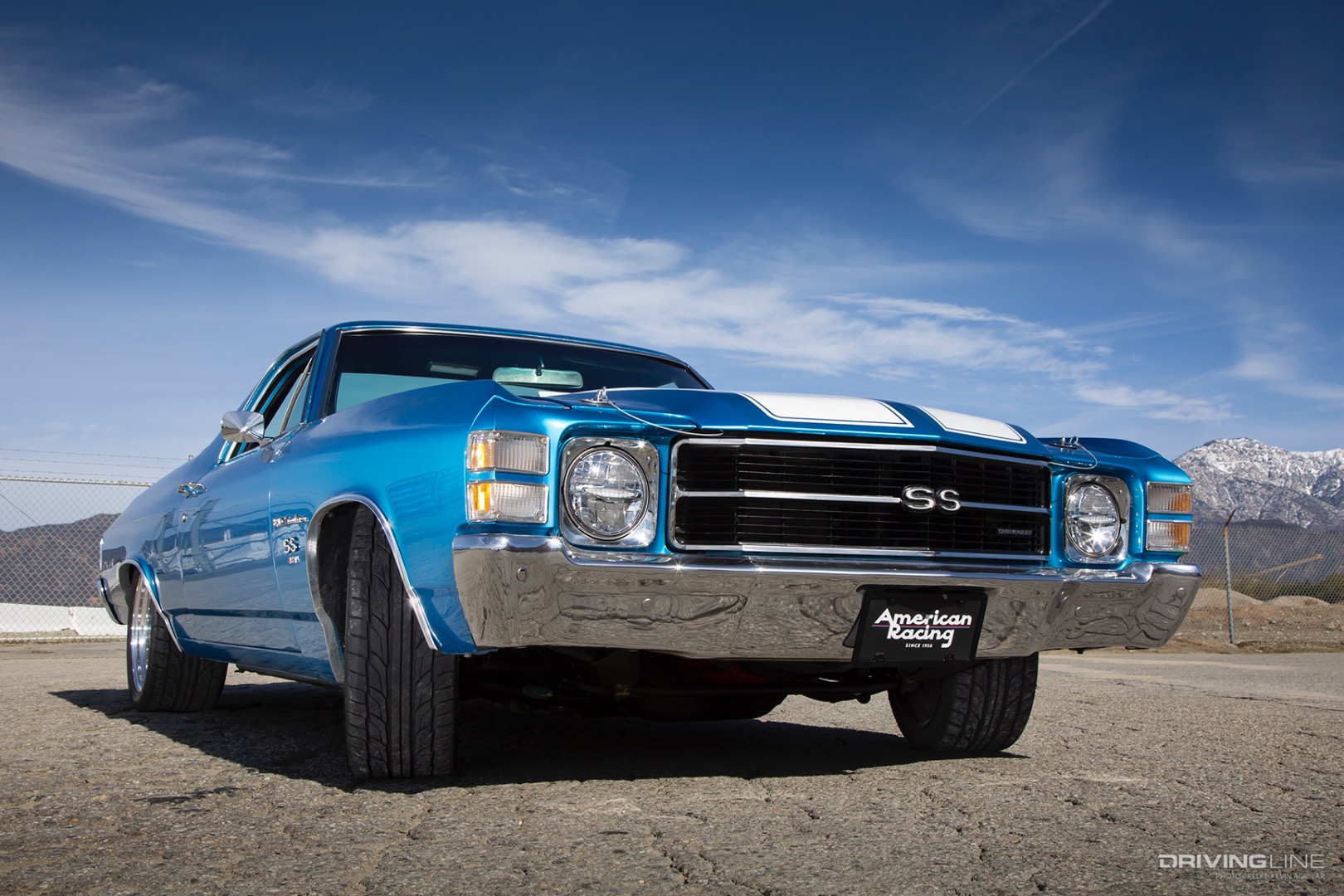 Front of Chris Plump's '71 Chevy El Camino