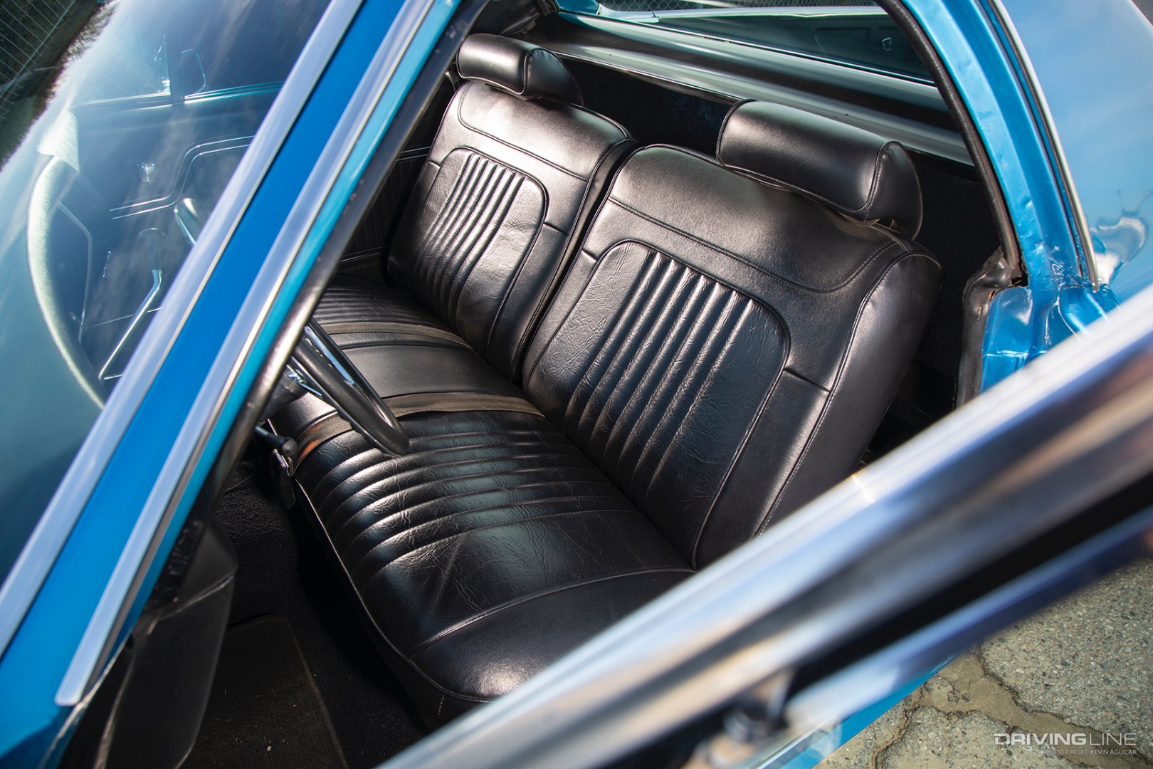 Seats of Chris Plump's '71 Chevy El Camino