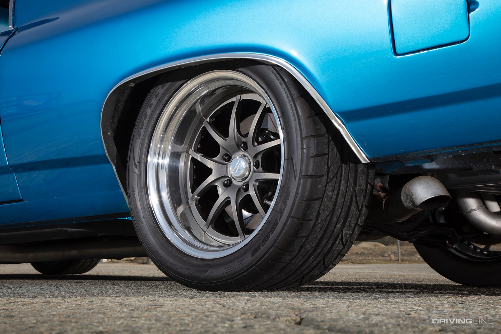 Wheels and Tires of Chris Plump's '71 Chevy El Camino