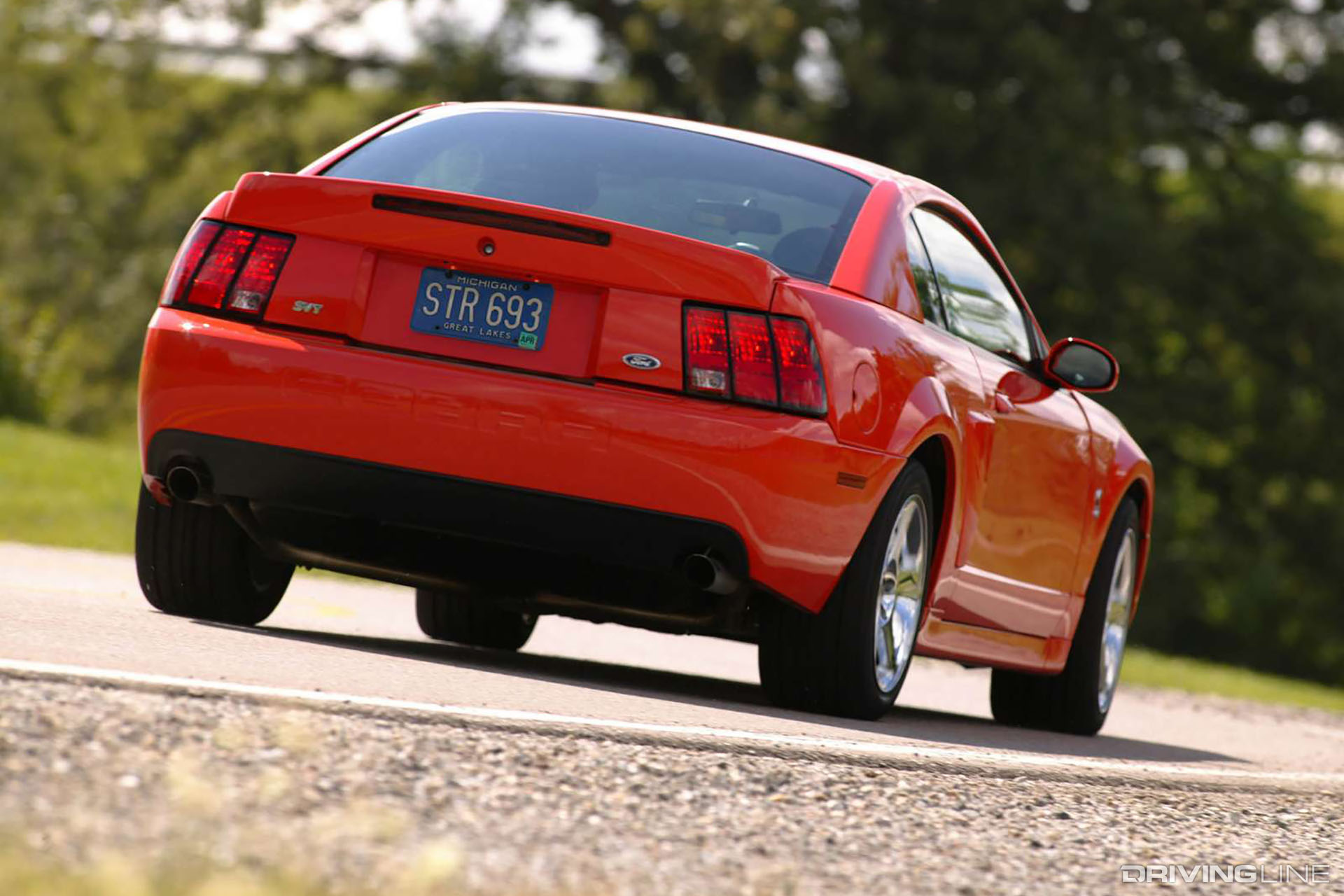 2003 Mustang Cobra Rear View