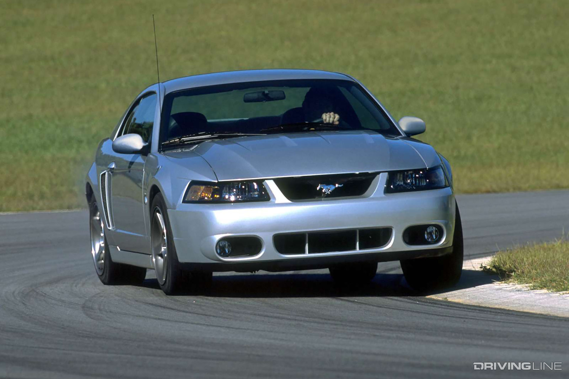 2003 Mustang Cobra on Race Track