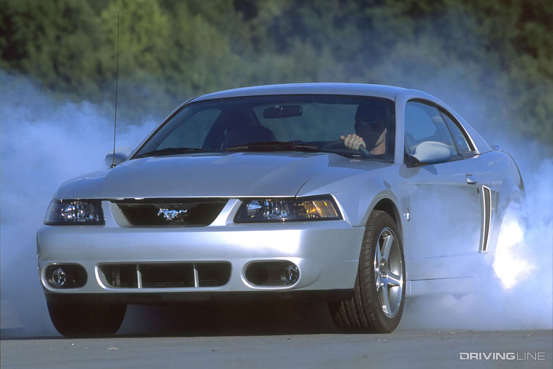 2003 Mustang Cobra Burnout