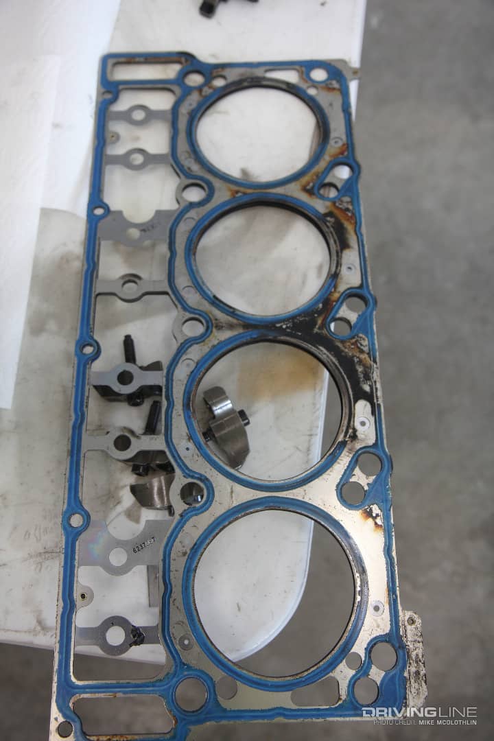 head gasket failure evidence