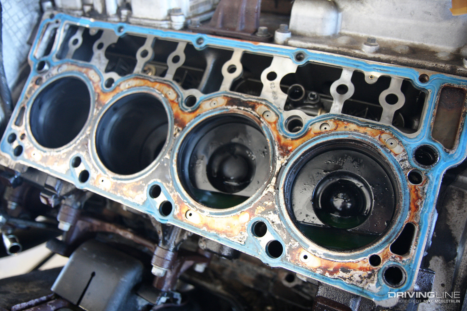 6.0L Power Stroke Blown Head Gasket