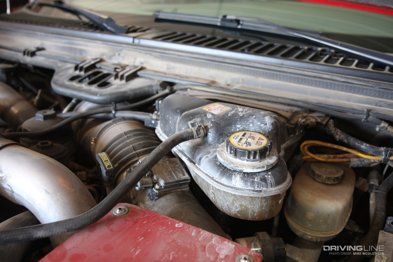 Degas Bottle Overflow 6.0L Power Stroke