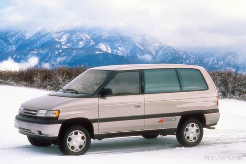 Part 4x4, Part Minivan The First Gen Mazda MPV Was Doing "Adventure