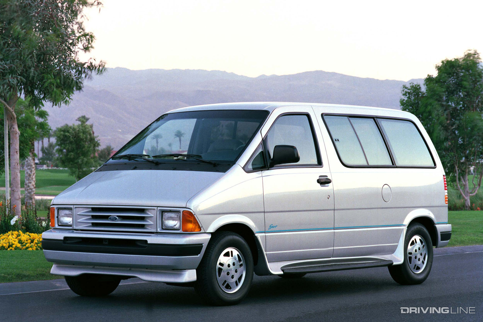 Ford Aerostar Van Silver