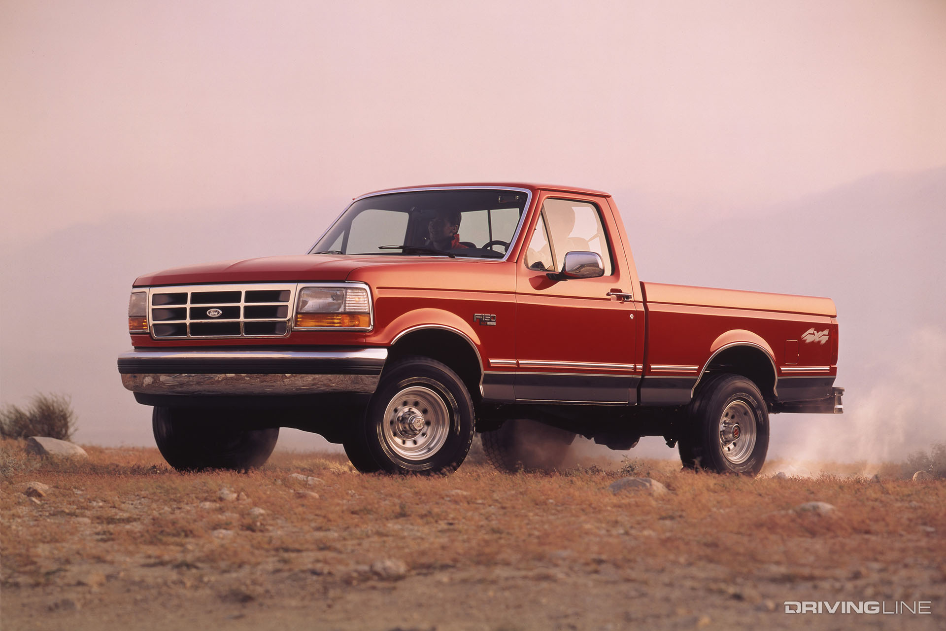 Ford F-150 Standard Cab Red