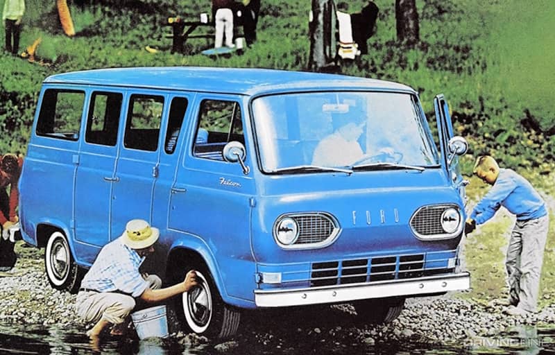 Ford Falcon Passenger Van Blue