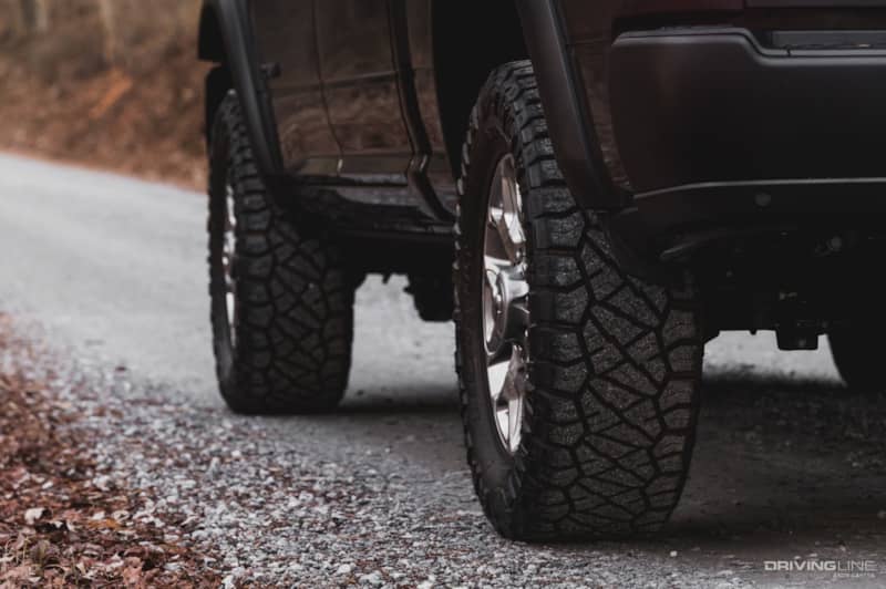 Nitto Ridge Grappler tread design