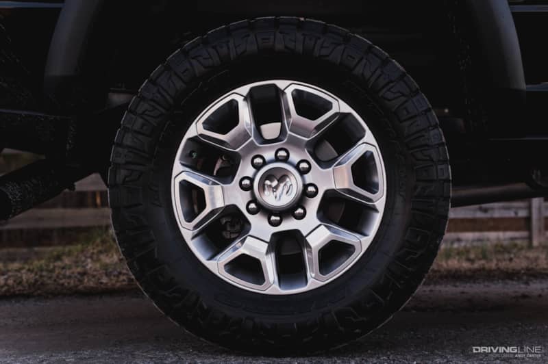 Ram Power Wagon with Nitto Ridge Grappler tires
