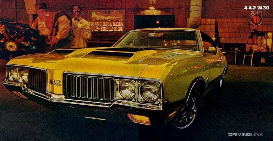 Oldsmobile 442 W30 ad