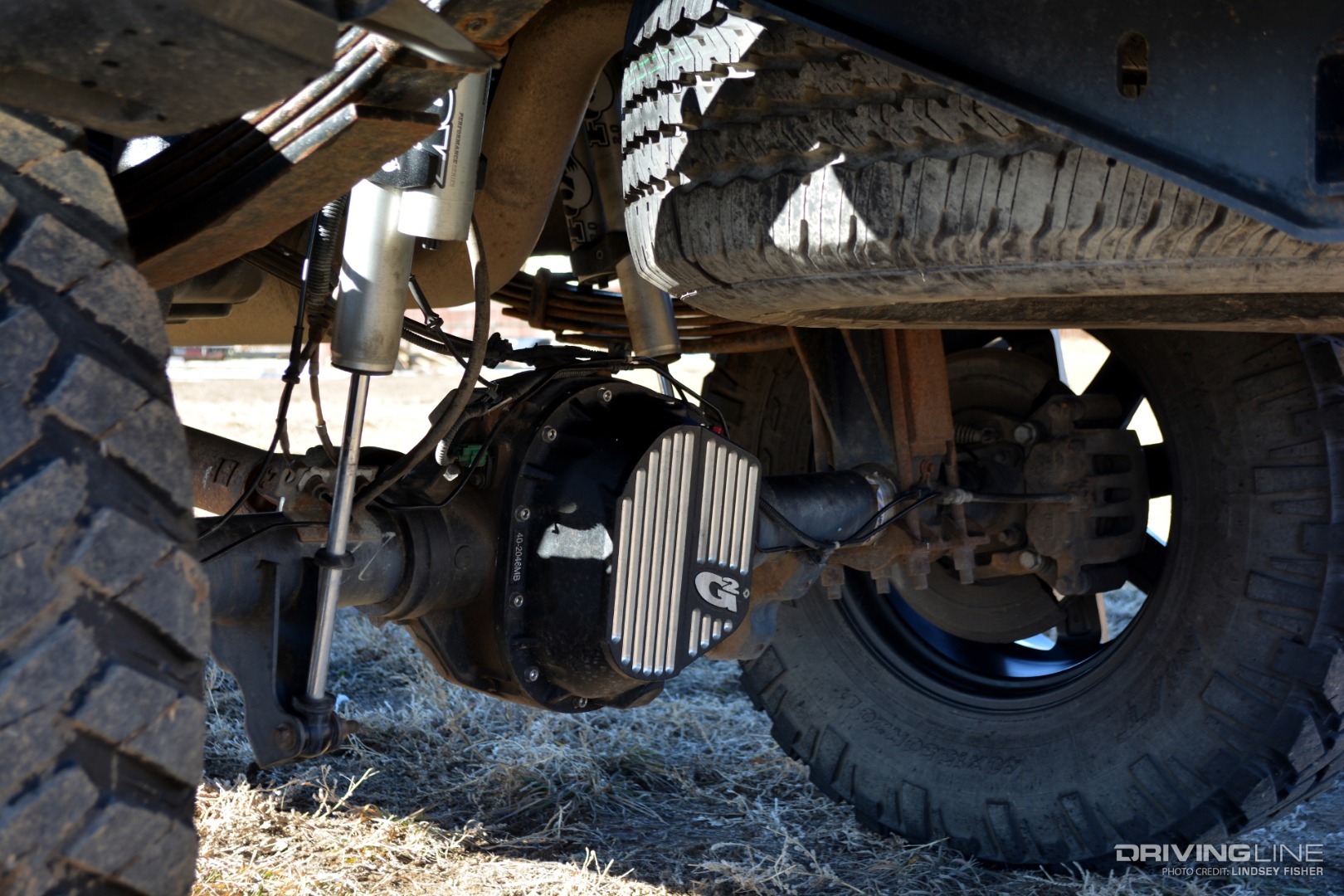 G2 rearend under Ford F350