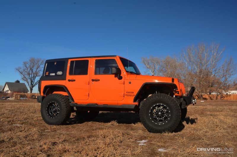2013 Jeep Wrangler Full Passenger Side